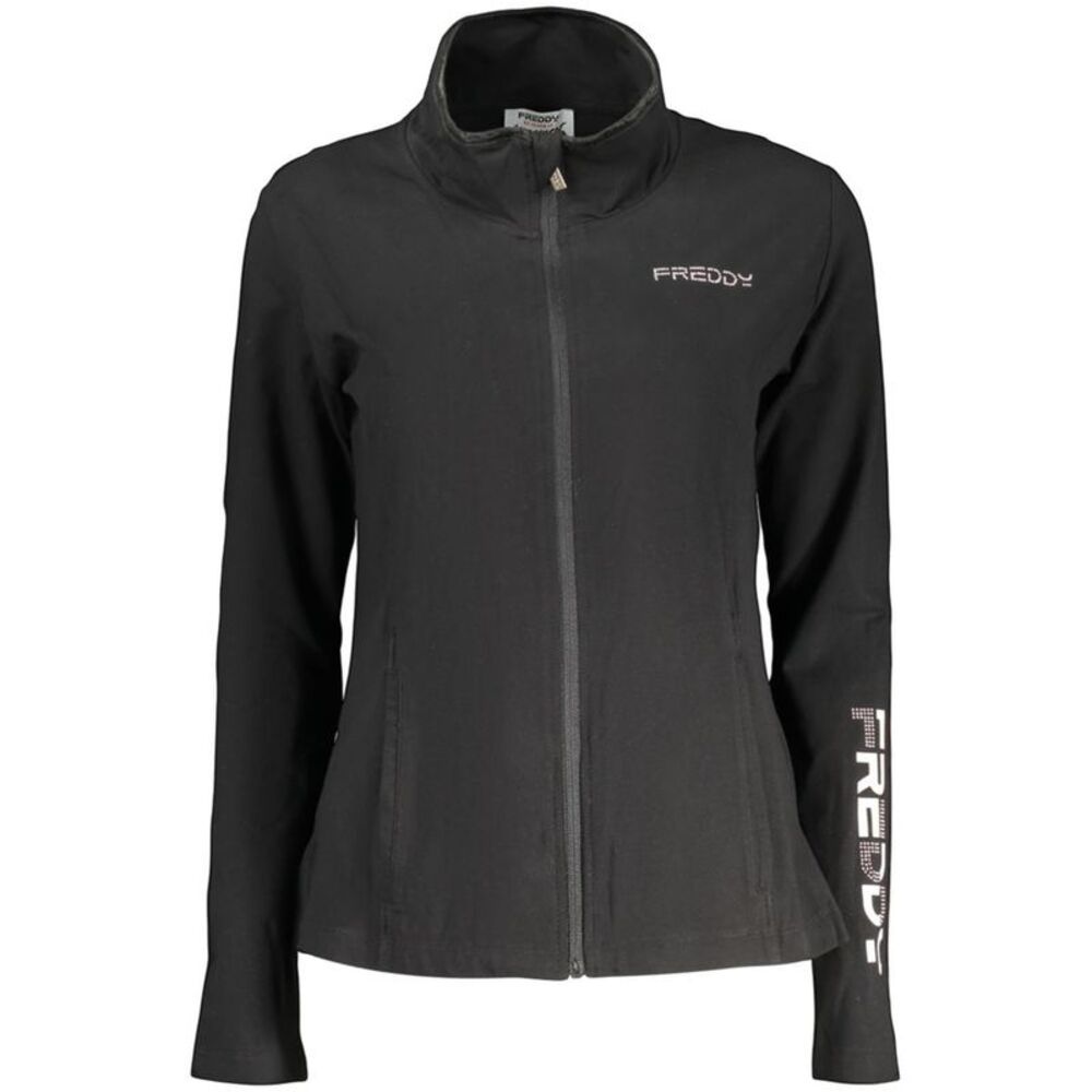 Freddy Black Cotton Women's Women's Sweatshirt